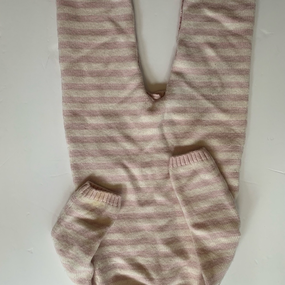 Petit Bateau pink striped onesie baby girl 12m - Picture 3 of 5